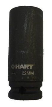 Головка ударная глубокая 1/2" 22мм HART 147022 фото
