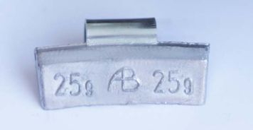 Грузила ALU 25 гр. (100шт/уп.) ALU UA - 025 фото