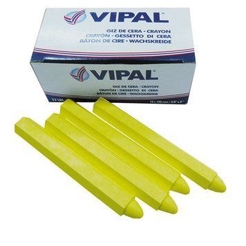 Крейда VIPAL d.10мм жовта 503050 фото